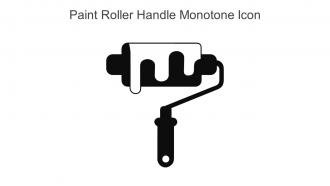 Paint Roller Handle Monotone Icon In Powerpoint Pptx Png And Editable Eps Format