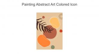 Painting Abstract Art Colored Icon In Powerpoint Pptx Png And Editable Eps Format