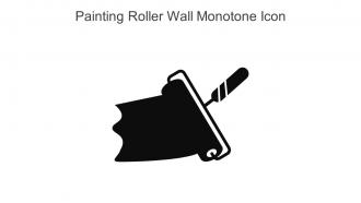 Painting Roller Wall Monotone Icon In Powerpoint Pptx Png And Editable Eps Format