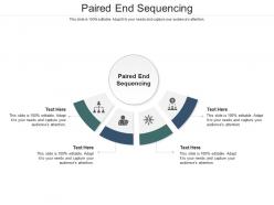 Paired end sequencing ppt powerpoint presentation outline graphic images cpb