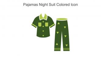 Pajamas Night Suit Colored Icon In Powerpoint Pptx Png And Editable Eps Format
