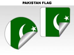 Pakistan country powerpoint flags