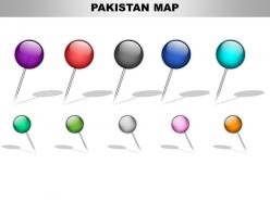 Pakistan country powerpoint maps
