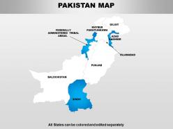 Pakistan powerpoint maps