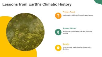 Paleoclimate Insights For Future Predictions PPT Template AT Content Ready Informative