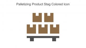 Palletizing Product Stag Colored Icon In Powerpoint Pptx Png And Editable Eps Format