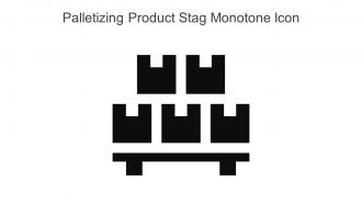 Palletizing Product Stag Monotone Icon In Powerpoint Pptx Png And Editable Eps Format