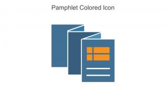 Pamphlet Colored Icon In Powerpoint Pptx Png And Editable Eps Format