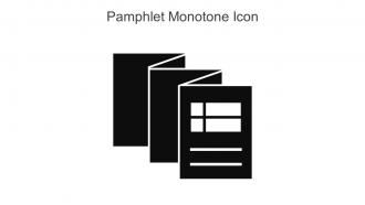 Pamphlet Monotone Icon In Powerpoint Pptx Png And Editable Eps Format