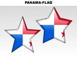 Panama country powerpoint flags