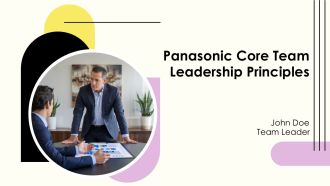 Panasonic Core Team Leadership Principles PPT Structure AT