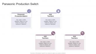 Panasonic Production Switch In Powerpoint And Google Slides Cpb