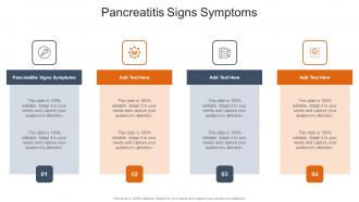 Pancreatitis Signs Symptoms In Powerpoint And Google Slides Cpb