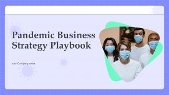Pandemic Business Strategy Playbook Powerpoint Presentation Slides