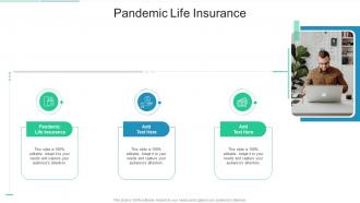 Pandemic Life Insurance In Powerpoint And Google Slides Cpb