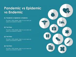 Pandemic vs epidemic vs endemic ppt powerpoint presentation layouts templates