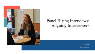 Panel Hiring Interviews Aligning Interviewers PPT PowerPoint AT