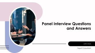 Panel Interview Questions And Answers PPT Designs AT