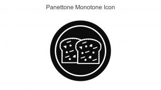 Panettone Monotone Icon In Powerpoint Pptx Png And Editable Eps Format