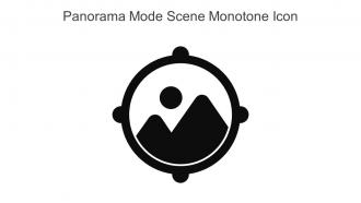 Panorama Mode Scene Monotone Icon In Powerpoint Pptx Png And Editable Eps Format