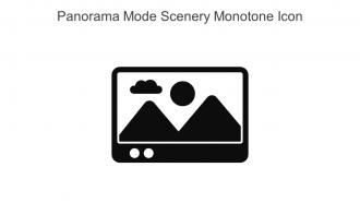 Panorama Mode Scenery Monotone Icon In Powerpoint Pptx Png And Editable Eps Format