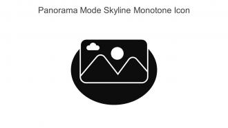 Panorama Mode Skyline Monotone Icon In Powerpoint Pptx Png And Editable Eps Format