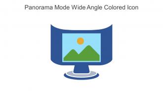 Panorama Mode Wide Angle Colored Icon In Powerpoint Pptx Png And Editable Eps Format