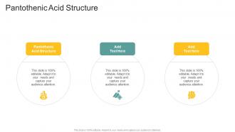 Pantothenic Acid Structure In Powerpoint And Google Slides Cpb