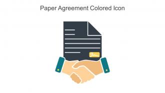 Paper Agreement Colored Icon In Powerpoint Pptx Png And Editable Eps Format