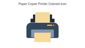 Paper Copier Printer Colored Icon In Powerpoint Pptx Png And Editable Eps Format