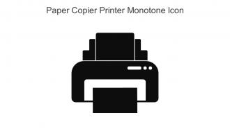 Paper Copier Printer Monotone Icon In Powerpoint Pptx Png And Editable Eps Format
