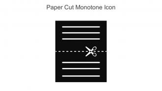 Paper Cut Monotone Icon In Powerpoint Pptx Png And Editable Eps Format