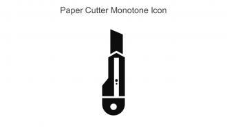 Paper Cutter Monotone Icon In Powerpoint Pptx Png And Editable Eps Format