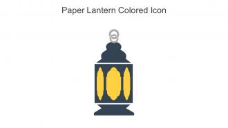 Paper Lantern Colored Icon In Powerpoint Pptx Png And Editable Eps Format
