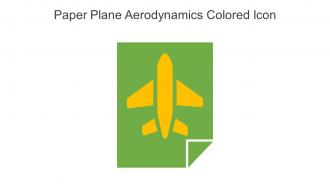 Paper Plane Aerodynamics Colored Icon In Powerpoint Pptx Png And Editable Eps Format