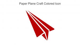 Paper Plane Craft Colored Icon In Powerpoint Pptx Png And Editable Eps Format
