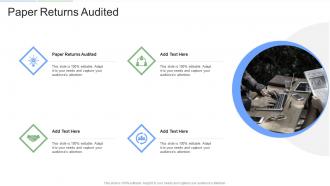 Paper Returns Audited In Powerpoint And Google Slides Cpb