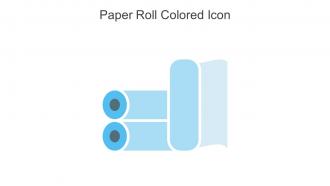 Paper Roll Colored Icon In Powerpoint Pptx Png And Editable Eps Format