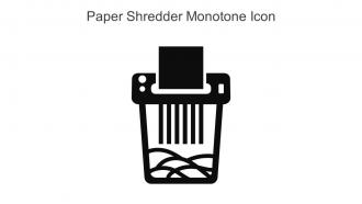 Paper Shredder Monotone Icon In Powerpoint Pptx Png And Editable Eps Format
