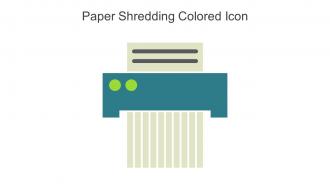Paper Shredding Colored Icon In Powerpoint Pptx Png And Editable Eps Format
