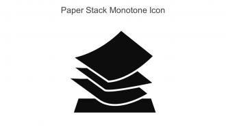 Paper Stack Monotone Icon In Powerpoint Pptx Png And Editable Eps Format