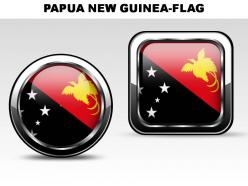 Papua new guinea country powerpoint flags