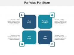 Par value per share ppt powerpoint presentation styles mockup cpb