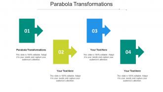 Parabola transformations ppt powerpoint presentation infographic template maker cpb