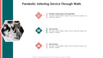 Parabolic Listening Device Through Walls In Powerpoint And Google Slides Cpb