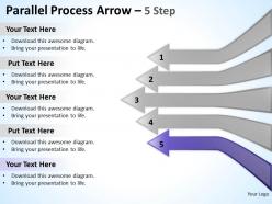 Paralle process arrow 5 step 5