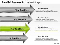 Parallel arrow 4 stages 15