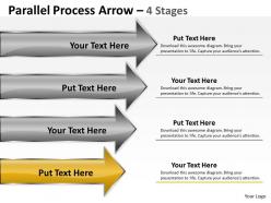 Parallel arrow 4 stages 15