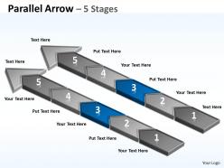 Parallel arrow 5 stages 12