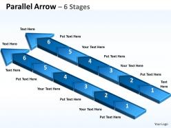 Parallel arrow 6 stages 8